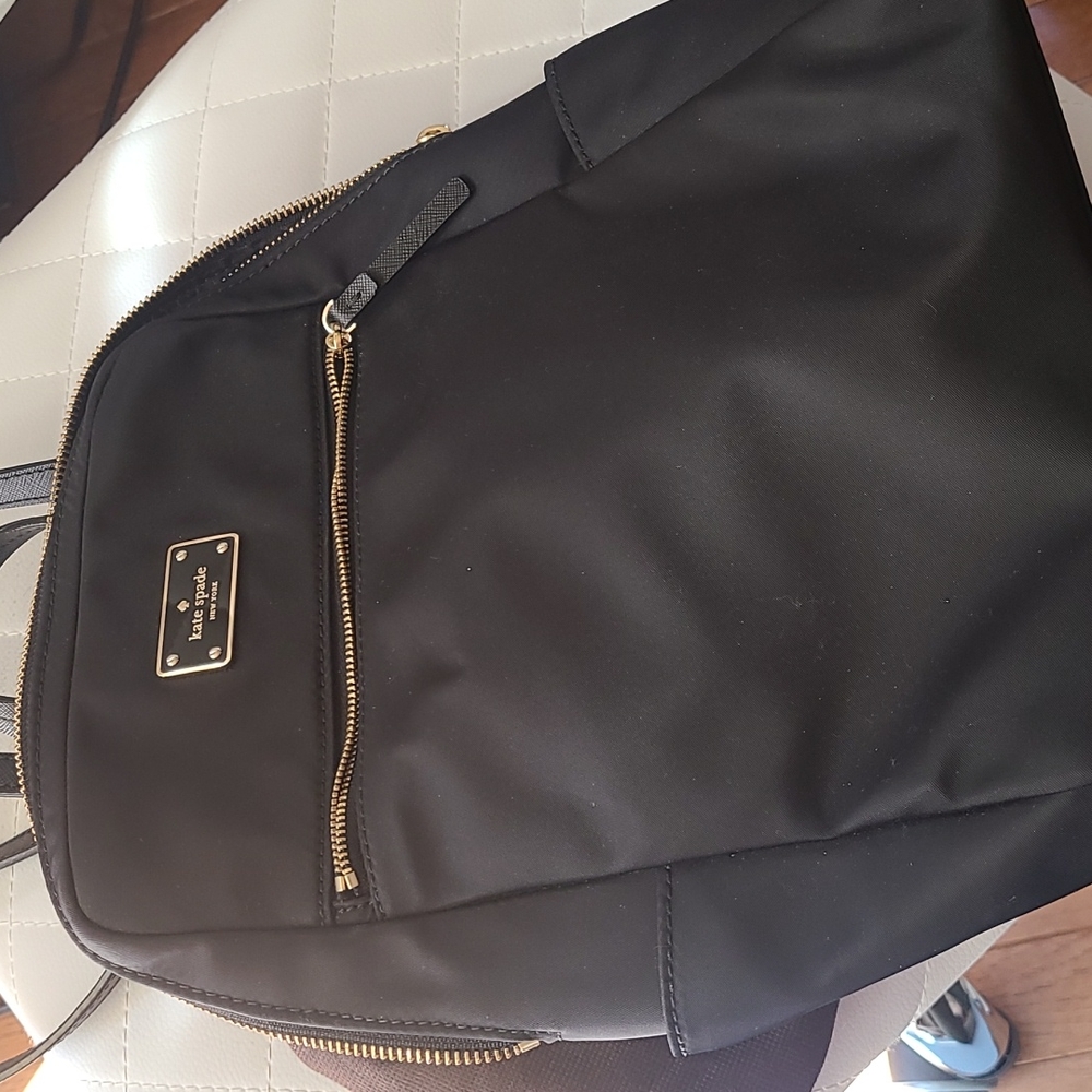 Authentic Kate Spade Backpack Nylon - Picture 3 of 9